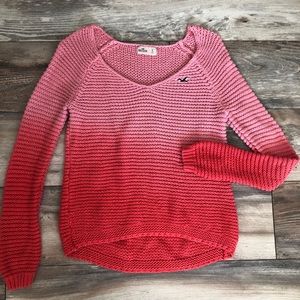 Small Tie Dye Pink Sweater